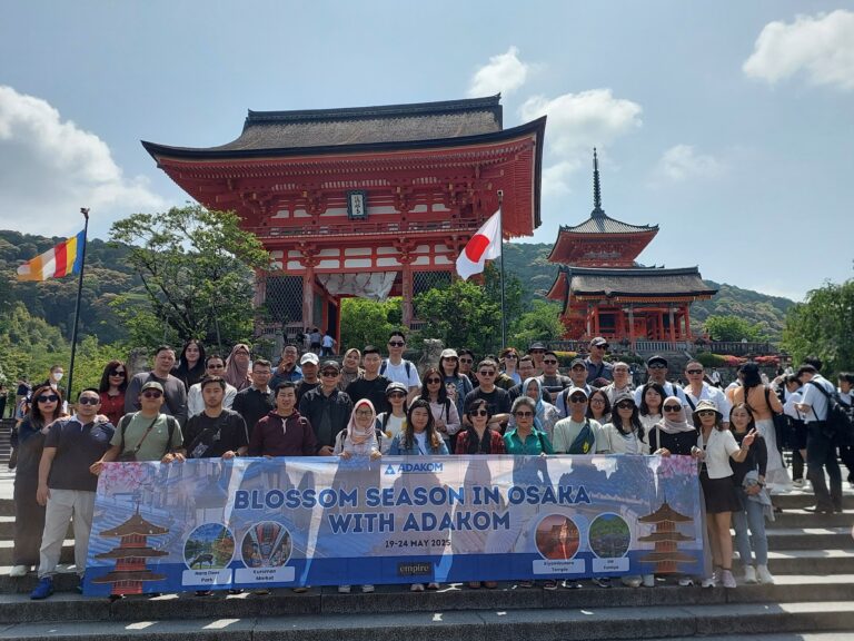 Adakom Tour – Japan (Kyoto Osaka) 2025, May 19-24, 2025 with Partners