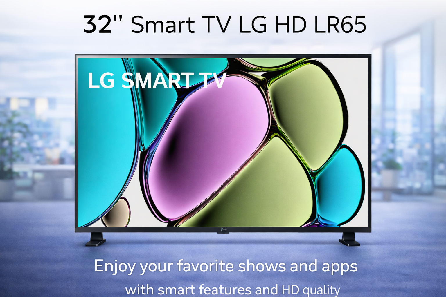 32 Smart TV LG HD LR65 Slides