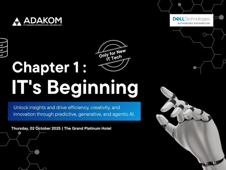 Adakom & Dell Gelar Event “Chapter 1: IT’s Beginning” – Kupas Tuntas Teknologi Server untuk Profesional IT