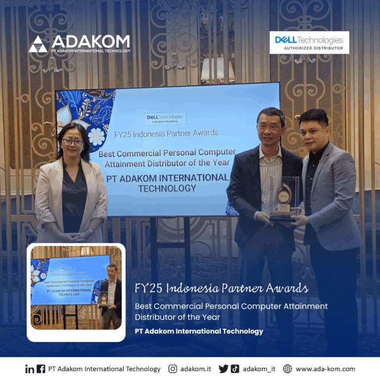 Best Commercial Personal Computer Attainment Distributor of the Year from Dell Technologies