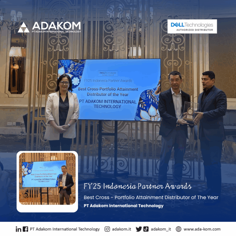 Best Cross-Portfolio Attainment Distributor of the Year from Dell Technologies