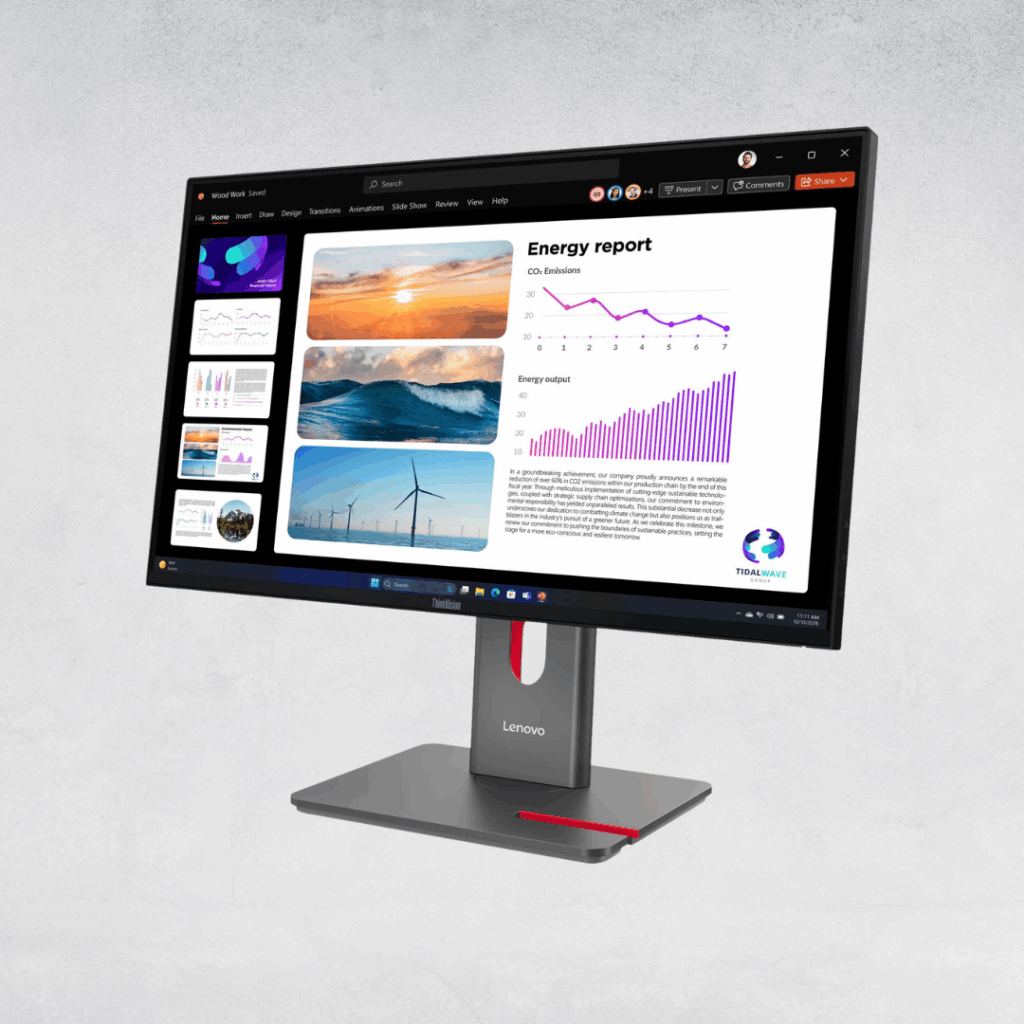 ThinkVision P24Q-40 - side left