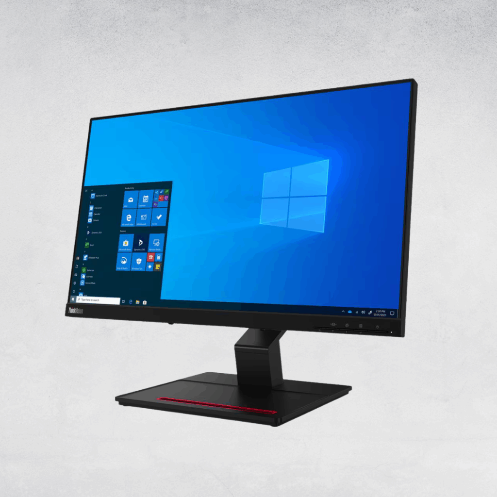 ThinkVision T24t-20 monitor - sideline left