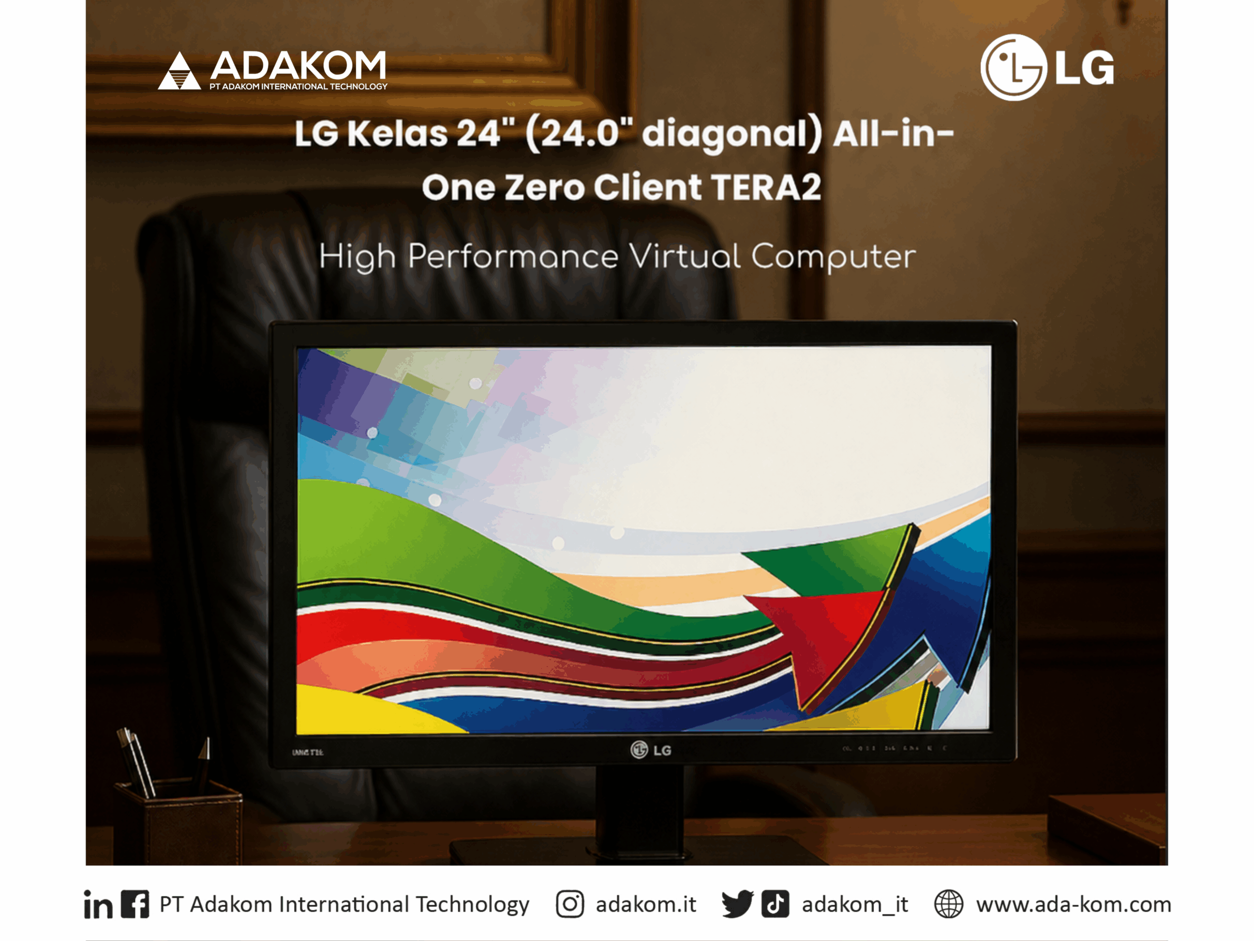 LG 24” All-in-One Zero