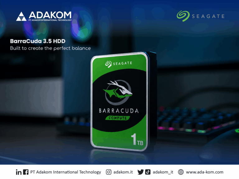 Product – Seagate BarraCuda 3.5” HDD