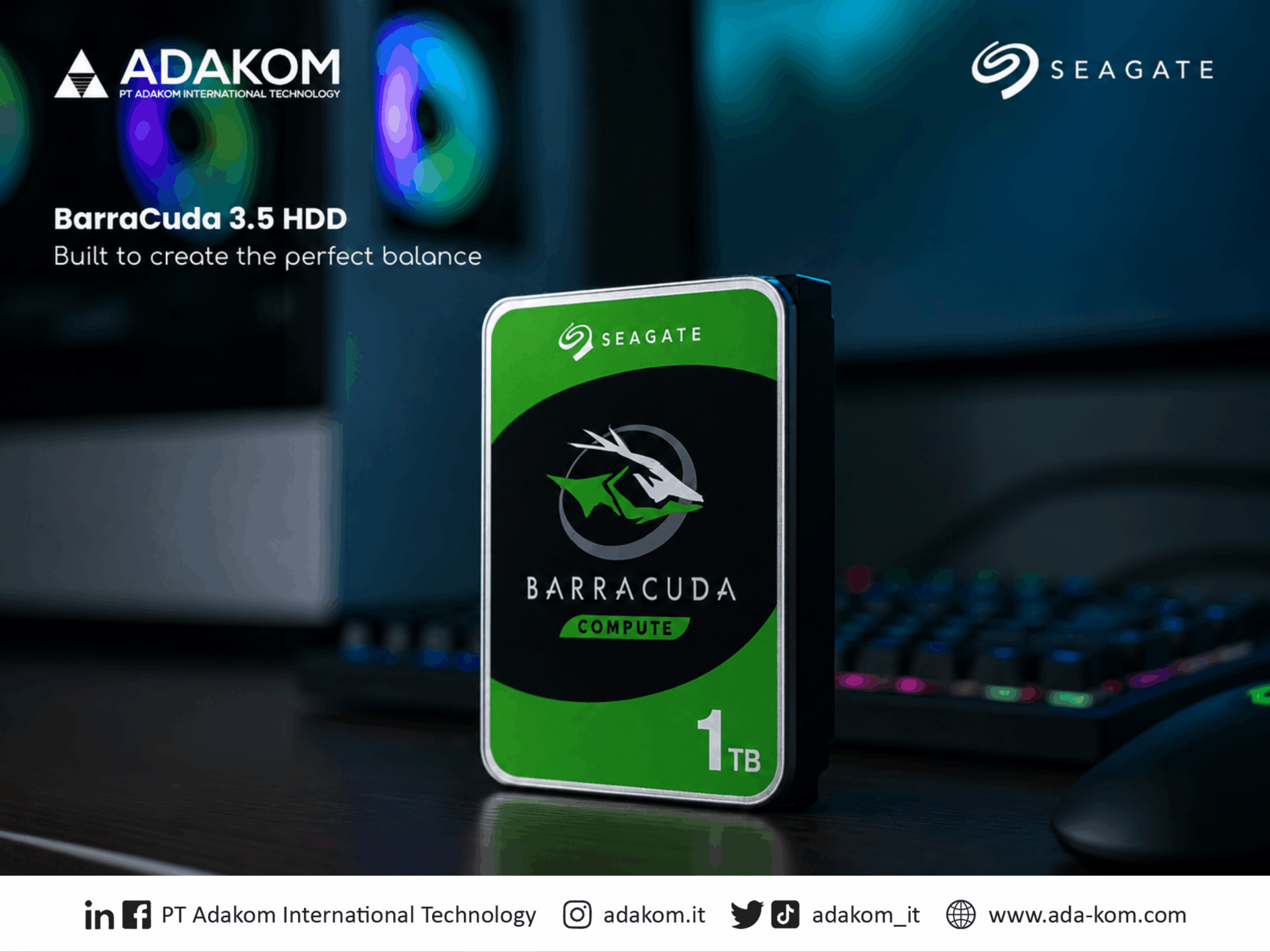 Product - Seagate BarraCuda 3.5” HDD