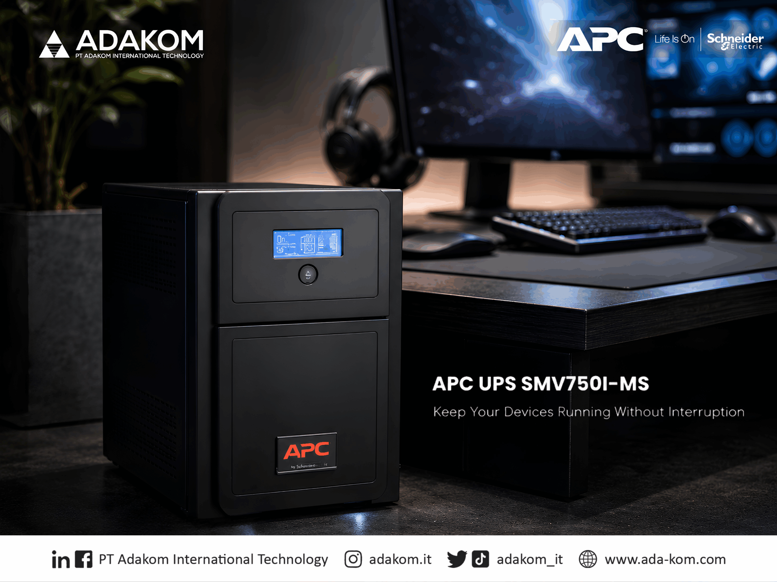 Product - APC UPS SMV750I-MS.