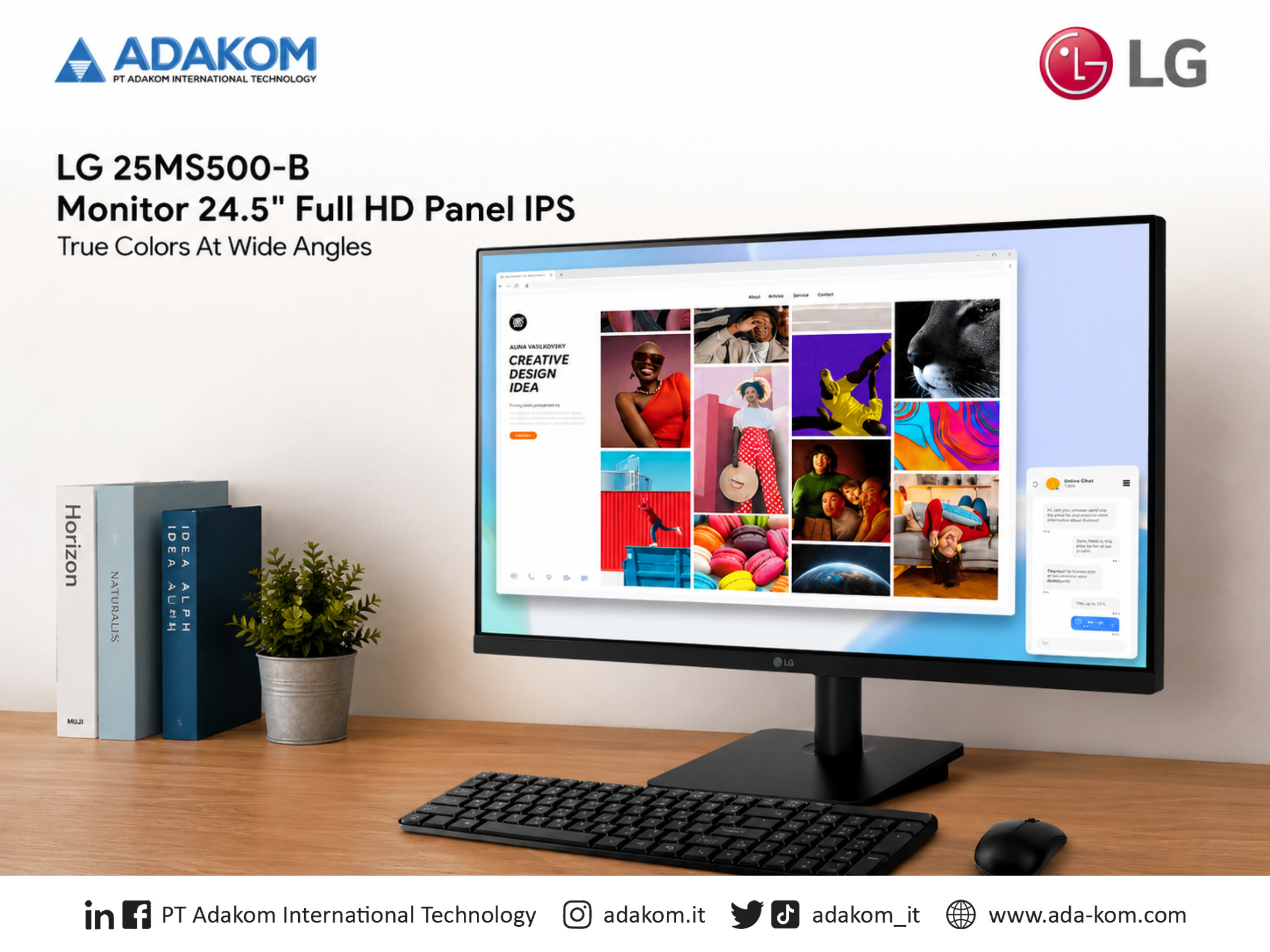 Slider Thumbnail produk LG