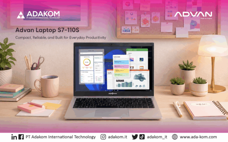 Produk – Advan Laptop S7-110S ‘Compact, Reliable, and Built for Everyday Productivity