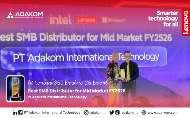 Lenovo – Best SMB Distributor for Mid Market FY2526